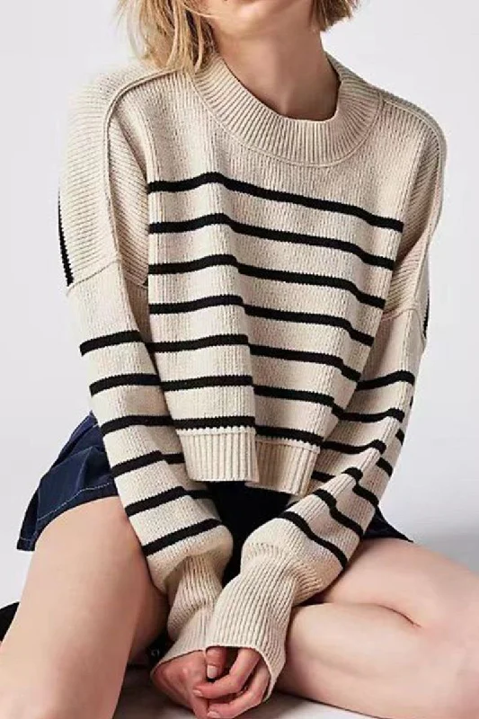 Outdoor Knit TopsWOMEN RIBBED OVERSIZED JUMPER TOP SWEATER