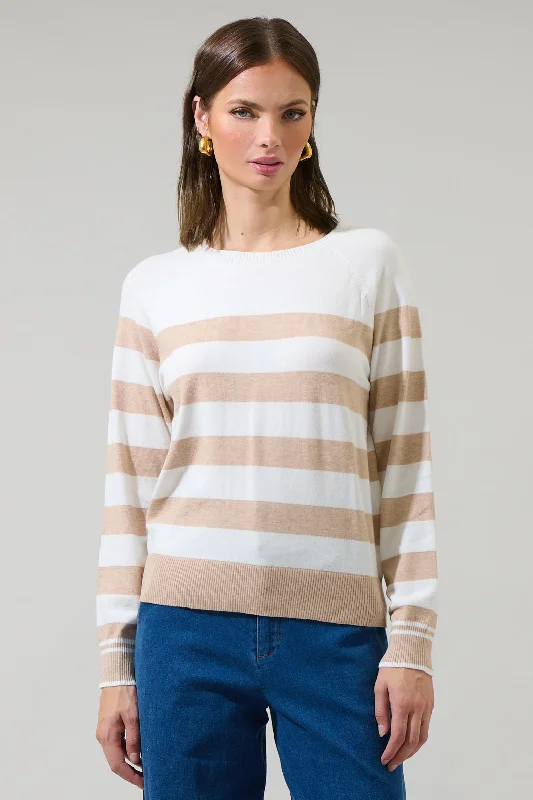 Outdoor Knit TopsMacy Hill Color Block Striped Sweater