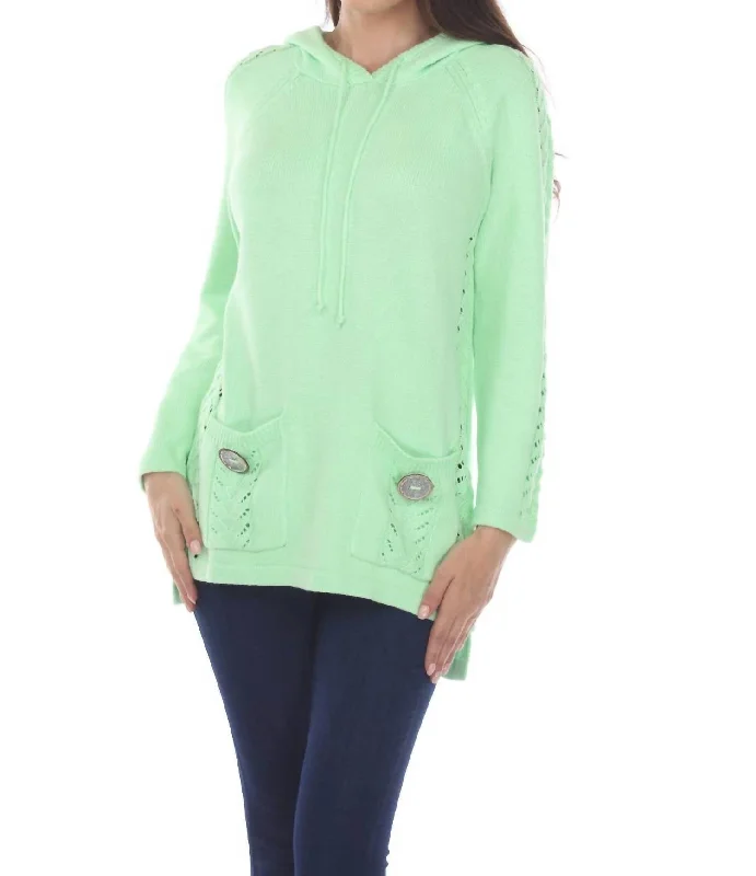 Casual Knit TopsRhapsody Pullover In Mint