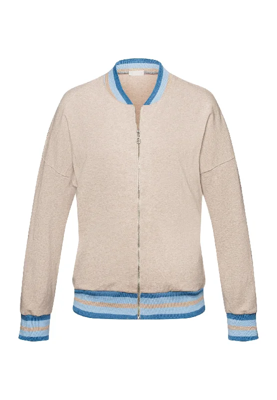 Retro JacketsNatural Living Jacket | Camel Melange 78850-2895