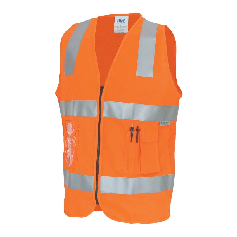 Layered JacketsDNC Day & Night Side Panel Safety Vest (3807)