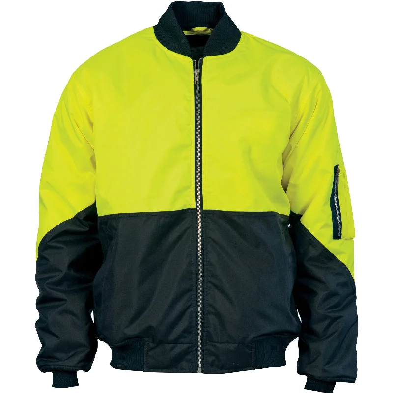 Painted JacketsDNC Hi Vis 2 Tone Day Bomber Jacket (3761)