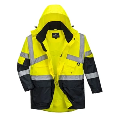 Outdoor JacketsHi Vis Breathable Waterproof two tone Jacket Portwest - S760