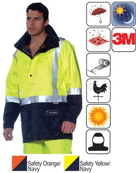 Zippered JacketsHuski - Transit Hi-Visibility Waterproof Jacket 918095