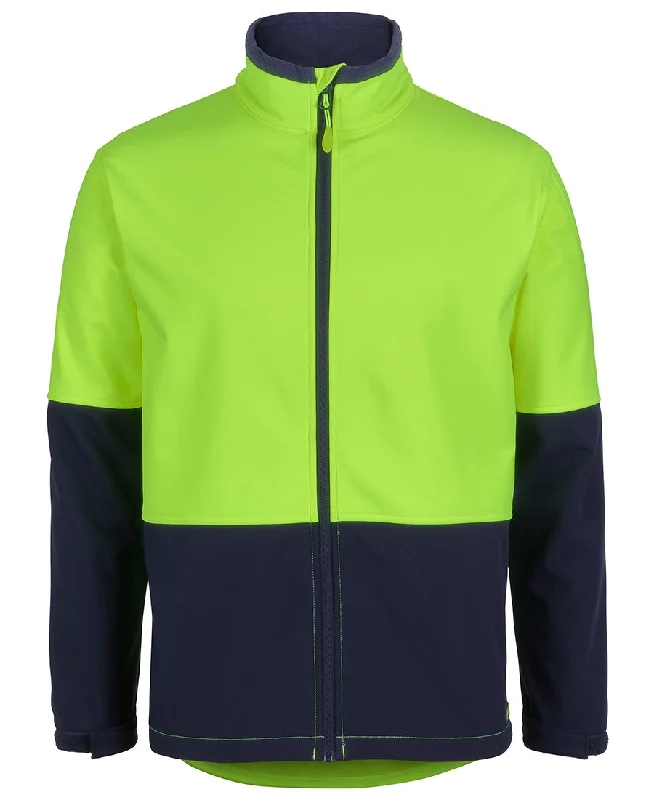 Leather JacketsJB's Hi Vis Water Resist Softshell Jacket (6HRJ)