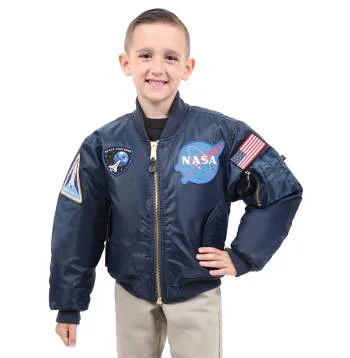 Ski JacketsKids NASA MA-1 Flight Jacket