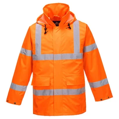 Retro JacketsLite Traffic Jacket Hi Vis lightweight Mesh Lined budget Jacket- S160