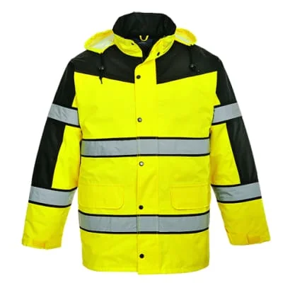 Glitter JacketsPortwest Classic Hi Viz Waterproof Two Tone Jacket - S462