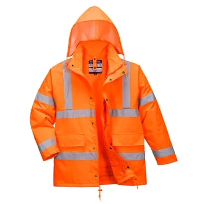 WindbreakersPortwest Hi-Vis 4-in-1 Interactive Jacket with Bodywarmer - S468