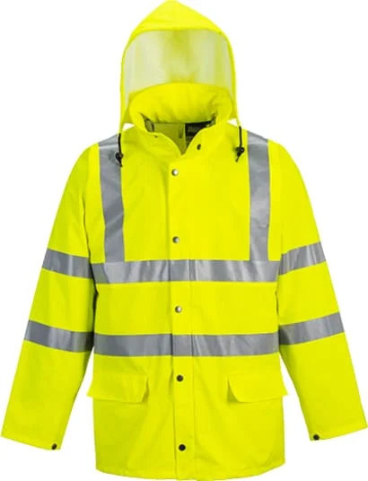 High-Fashion JacketsPortwest Hi Viz Waterproof Sealtex Ultra Unlined PU Jacket - S491