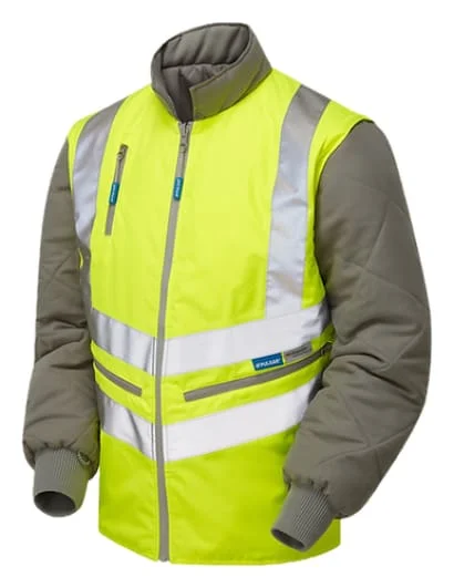 Nylon JacketsPULSAR High Vis Interactive Bodywarmer-Gillet -P422