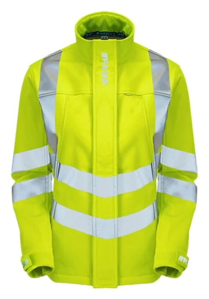 Flannel JacketsPULSAR® Ladies Hi-Vis Soft Shell Jacket-P706