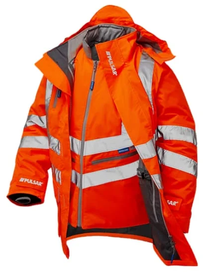 Button-Up JacketsPULSAR Rail Spec 7-in-1 Storm Coat-PR497