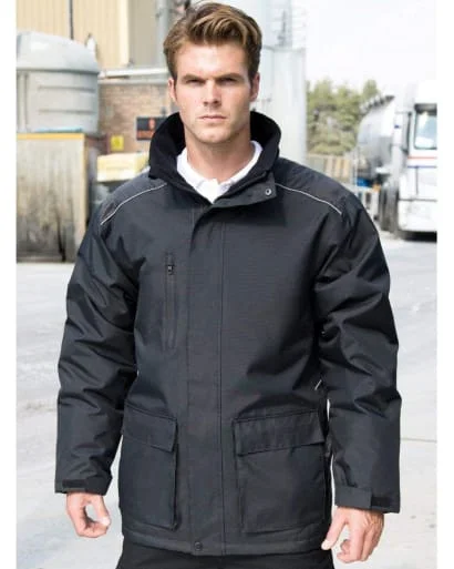 Casual JacketsResult Workguard Waterproof Vostex Long Work Jacket - R305X