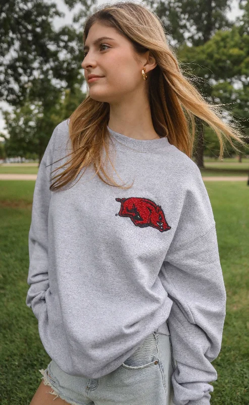 Organic Cotton Sweatshirtsarkansas chenille sweatshirt