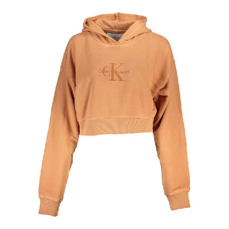 Camo HoodiesCalvin Klein Chic  Hooded Sweatshirt with Women's Embroidery