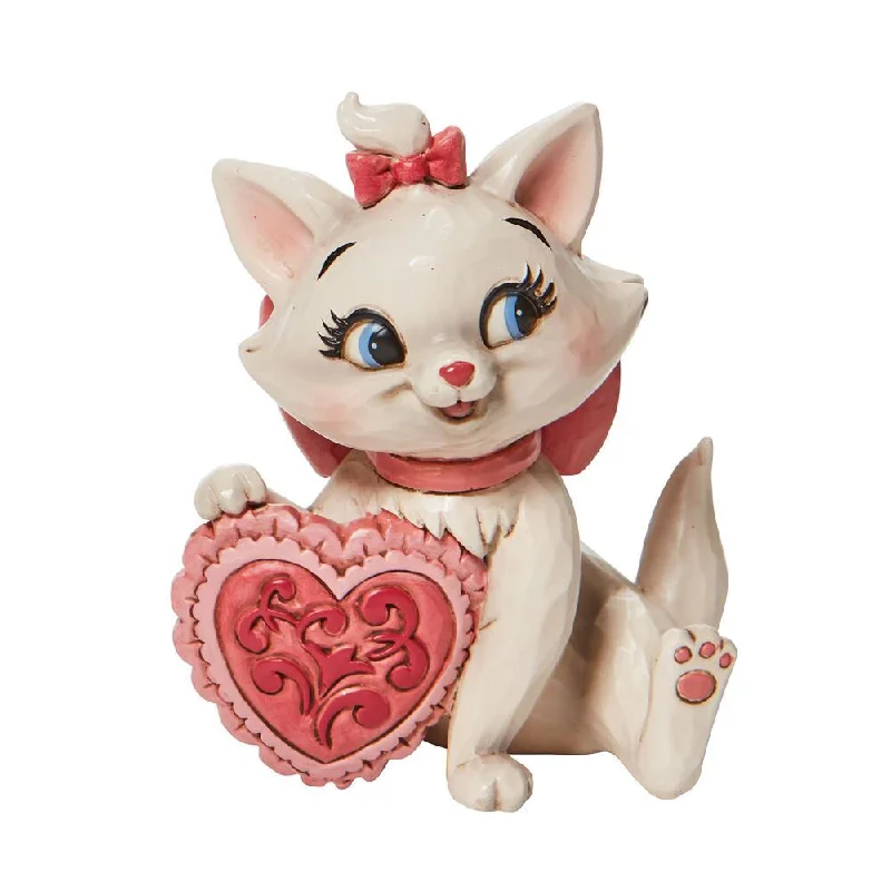 Disney Jim Shore The Aristocats Marie Holding Heart Figurine