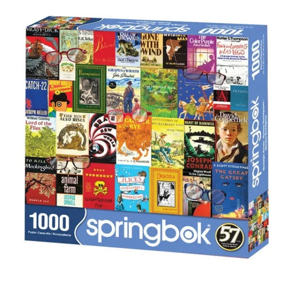 Nostalgic Novels 1000 Piece Jigsaw Puzzle