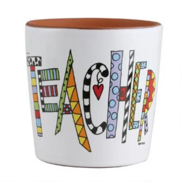 Our Name Is Mud Cuppa Doodles Teacher Planter