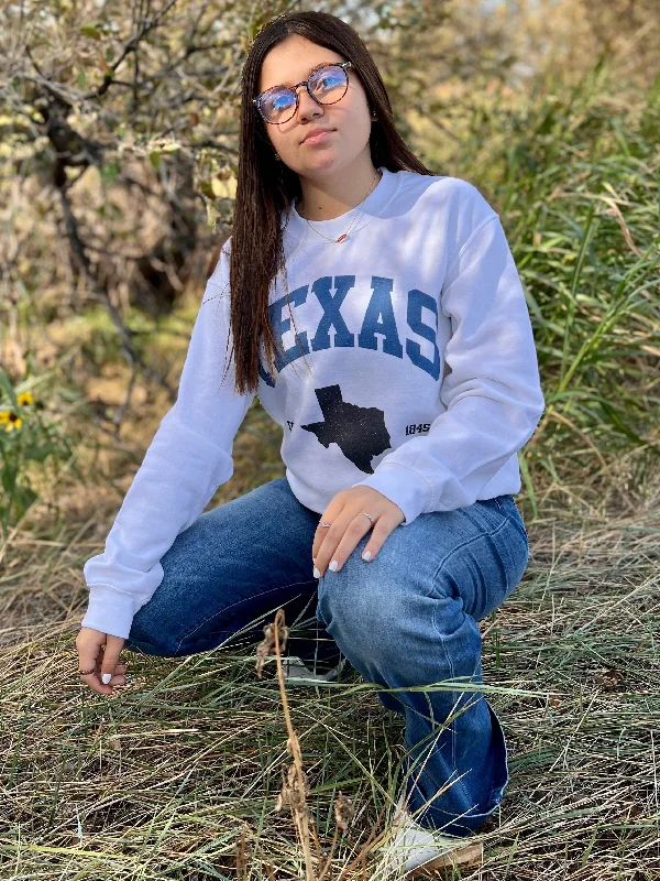 Cashmere HoodiesState Of Texas Sweatshirt*