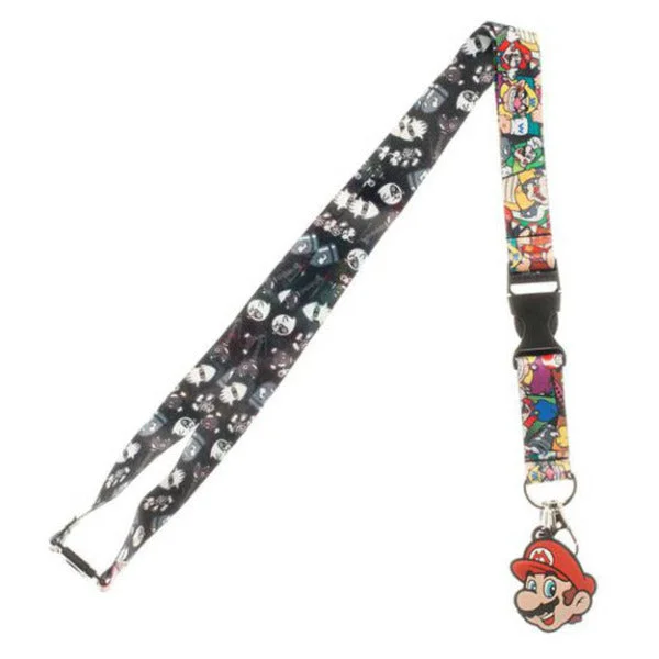 Super Mario Characters Lanyard