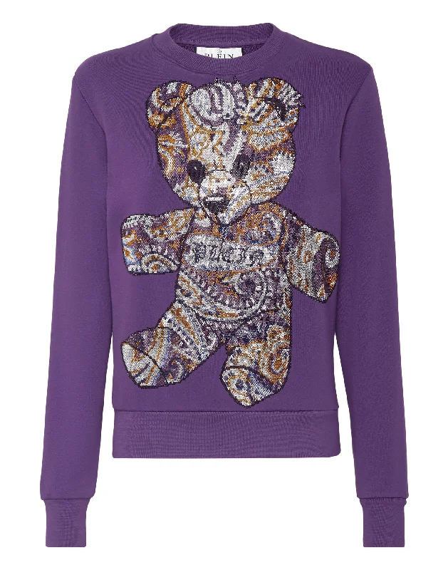 Velour SweatshirtsSweatshirt Paisley Teddy Bear