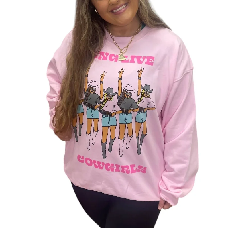 Artist HoodiesVickie Sweatshirt In Long Live Cowgirls