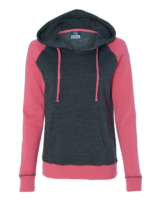 Microfleece HoodiesWomen’s Harper Raglan Hooded Sweatshirt