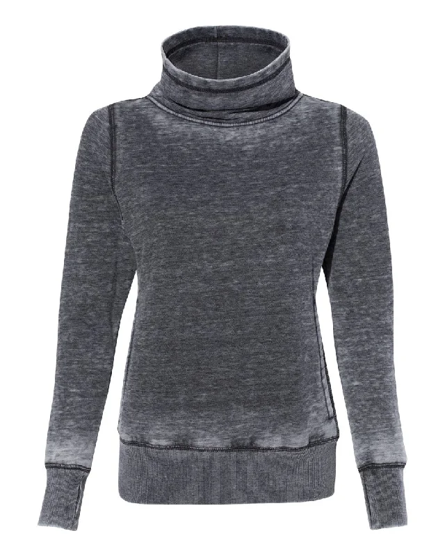 Punk SweatshirtsWomen’s Zen Fleece Cowl Neck Sweatshirt