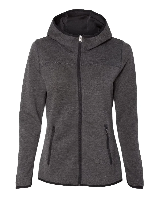 Hip-Hop HoodiesWomen's HeatLast Fleece Tech Full-Zip Hooded Sweatshirt