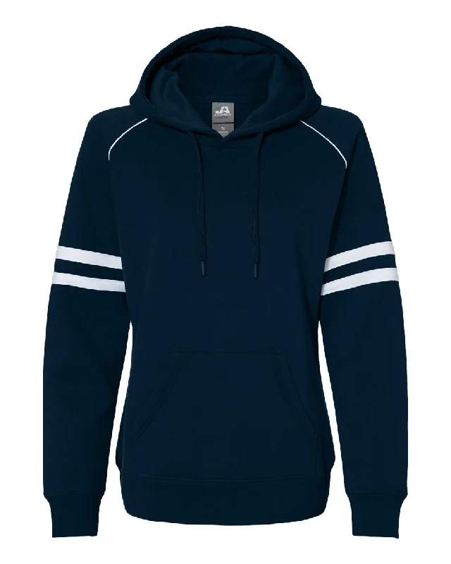 Running SweatshirtsWomen's Varsity Fleece Piped Hooded Sweatshirt