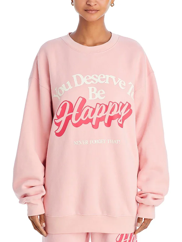 Collaborative SweatshirtsYou Deserve Womens Fleece Graphic Sweatshirt