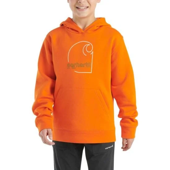 Microfleece HoodiesYouth Long Sleeve Graphic Sweatshirt