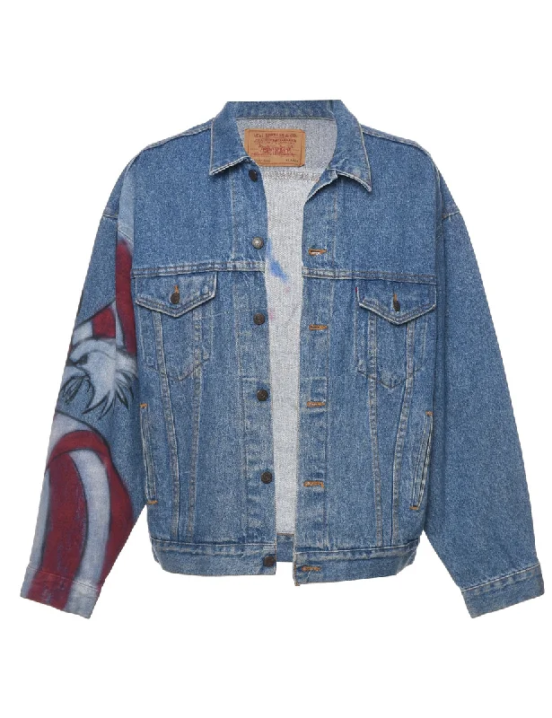 Fishing T-ShirtsLevi's Customised Denim Jacket - XL