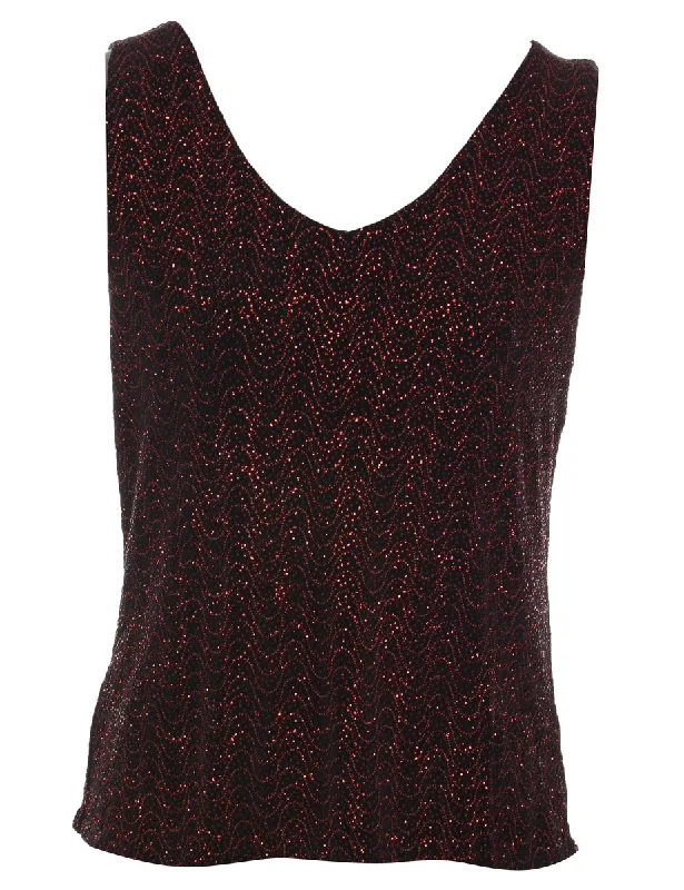 Cycling T-ShirtsMaroon Evening Top - XL