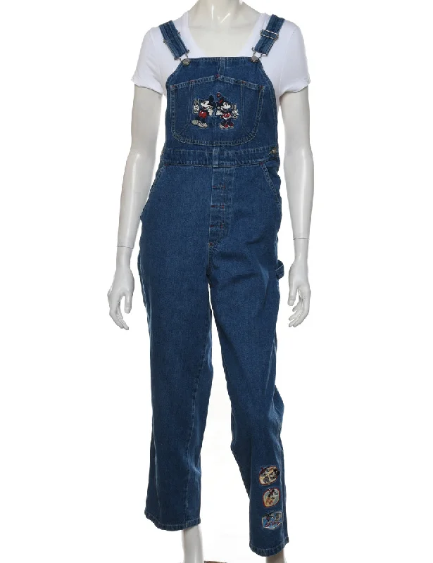 Ruffled T-ShirtsMedium Wash Dungarees - W32 L29