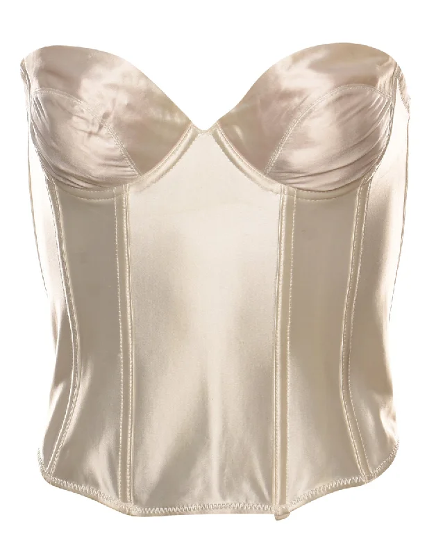 Jersey T-ShirtsMetallic Boned Corset - XS