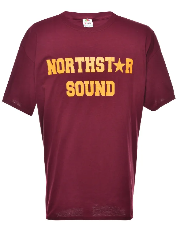 Sleep T-ShirtsMinnesota Northstar Sound Printed T-shirt - XL