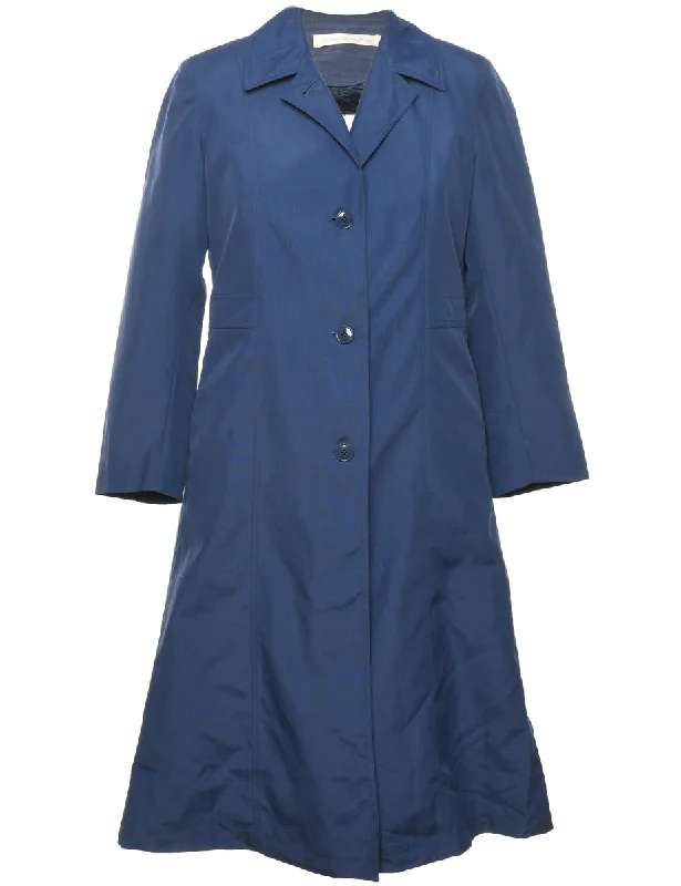 Camping T-ShirtsMisty Harbor Navy Classic Trench Coat - M