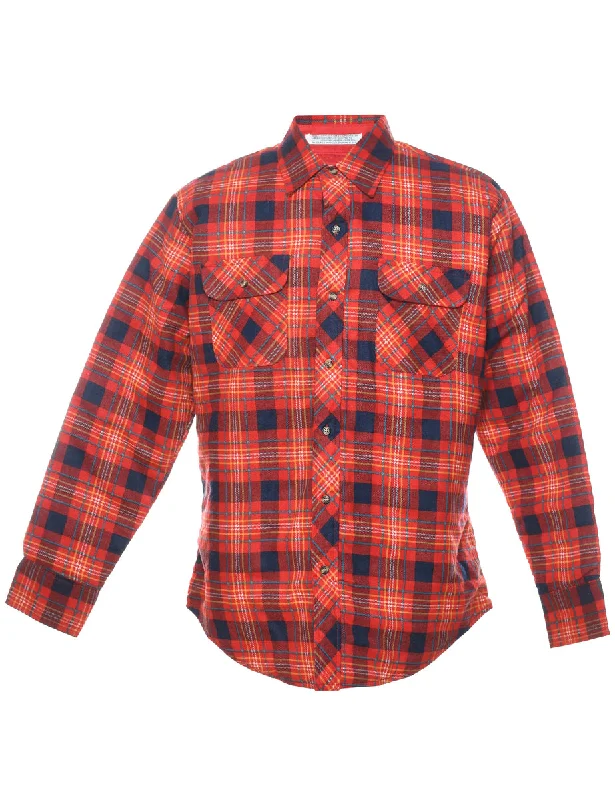 Distressed T-ShirtsNorthwest Territory Multi-Colour Checked Shirt - L