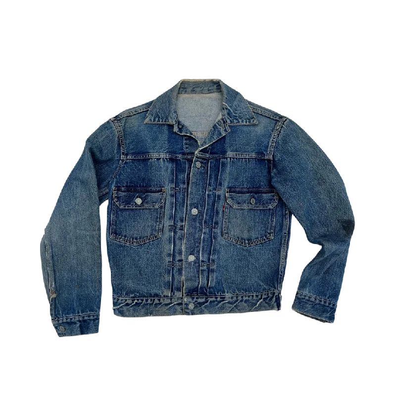 Polyester T-ShirtsMega Rare c1950s Levi's Type 2 Denim Jacket - S/M