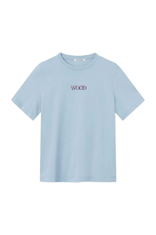 Fitted T-ShirtsWomen's Alma Logo T-Shirt In Sky Blue