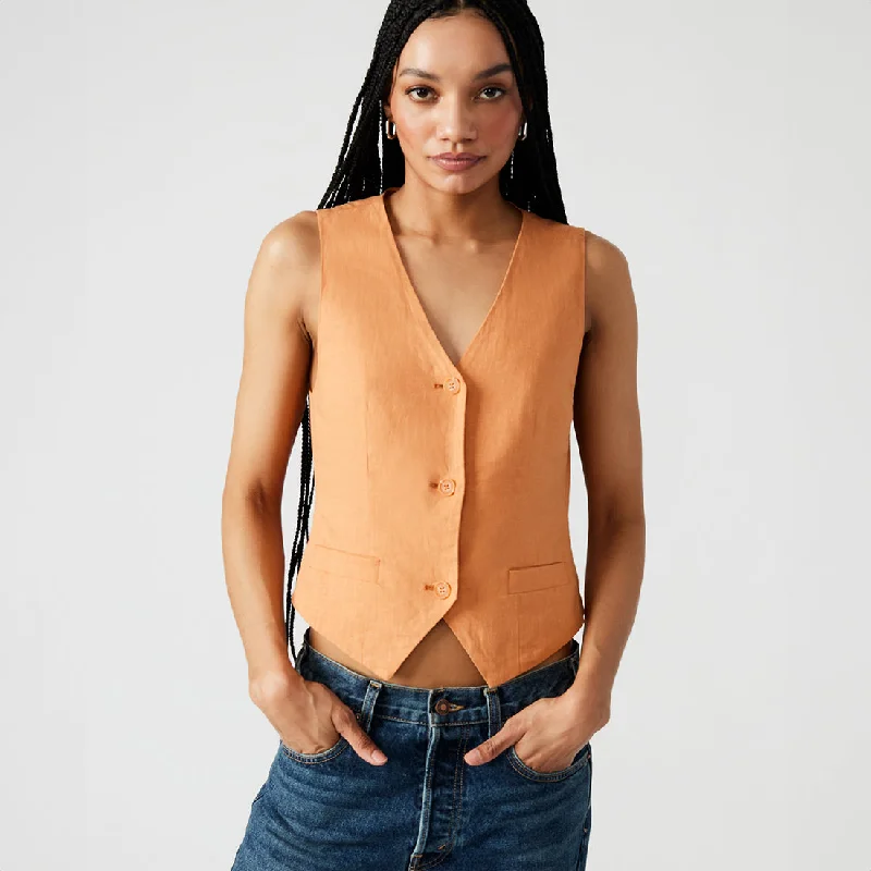 SELENE VEST TAN