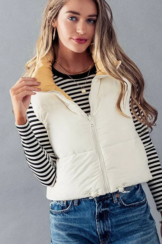 Reversible Puffer Vest