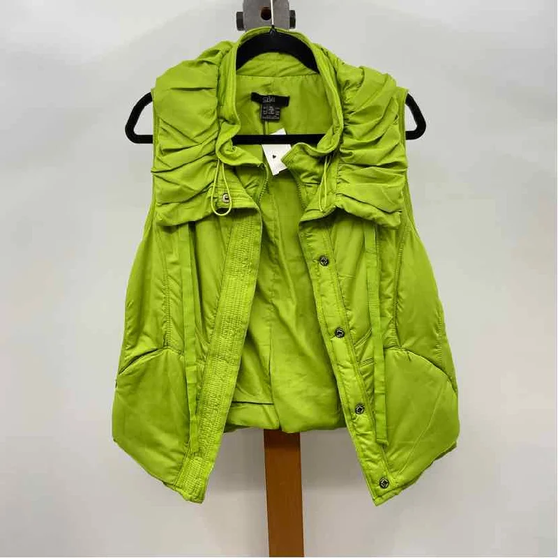 Luii Women's Size XL Green Solid Vest