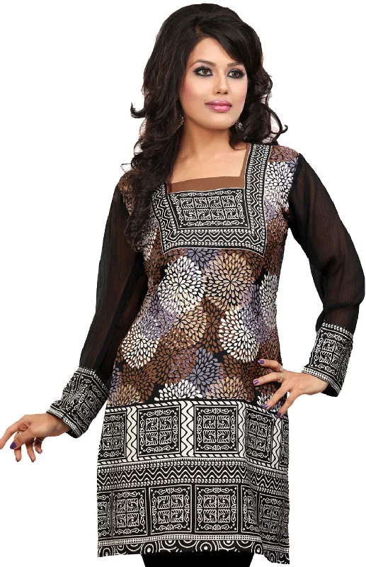 TunicTopPinnacleBrown Kurta for Women – Buy Stylish Kurtis Online