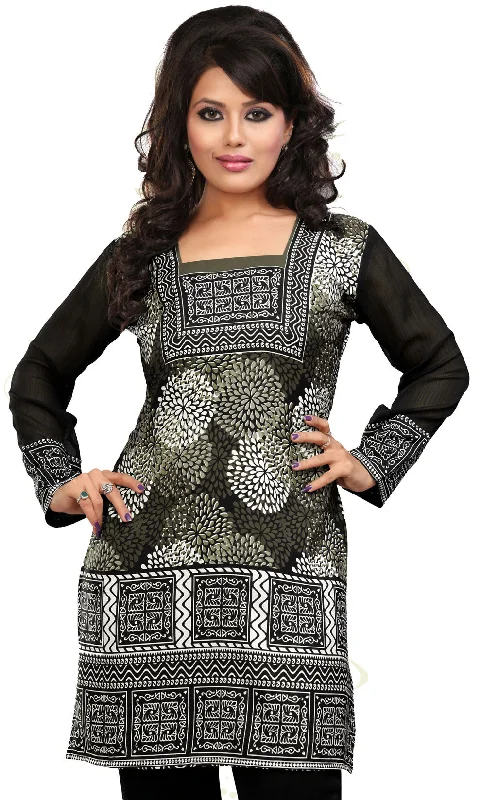 TunicTopNebulaElegant Grey Kurta for Women – Trendy Ladies Kurtas