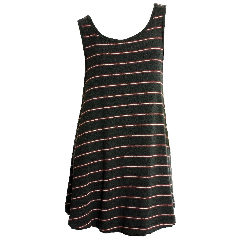 TunicTopMesaFree People Striped Sleeveless Tunic Length Tank Top