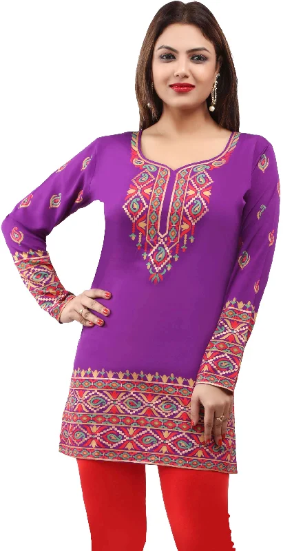 TunicTopApexMagenta Kurti Dress for Women – Stylish Ethnic Wear