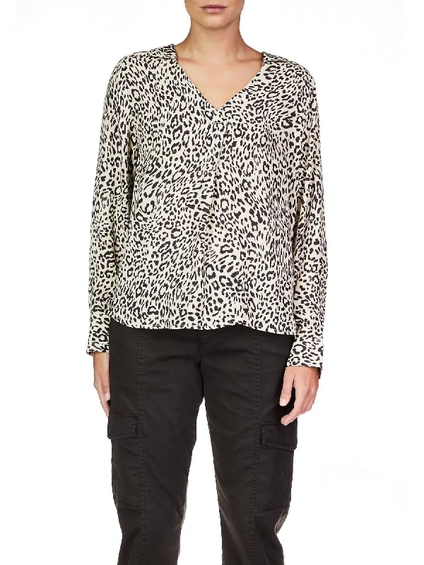 TunicTopTideJohnny Collar Tunic In Gentle Spots